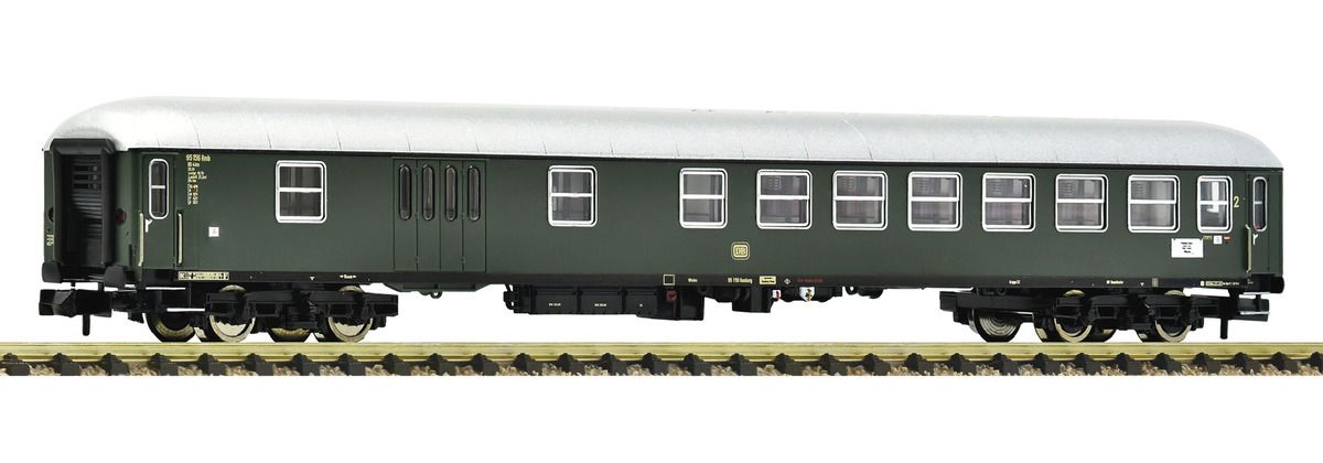 Fleischmann 6260072 - Sneltreinrijtuig, 2e klas met bagageruimte DB, III, N
