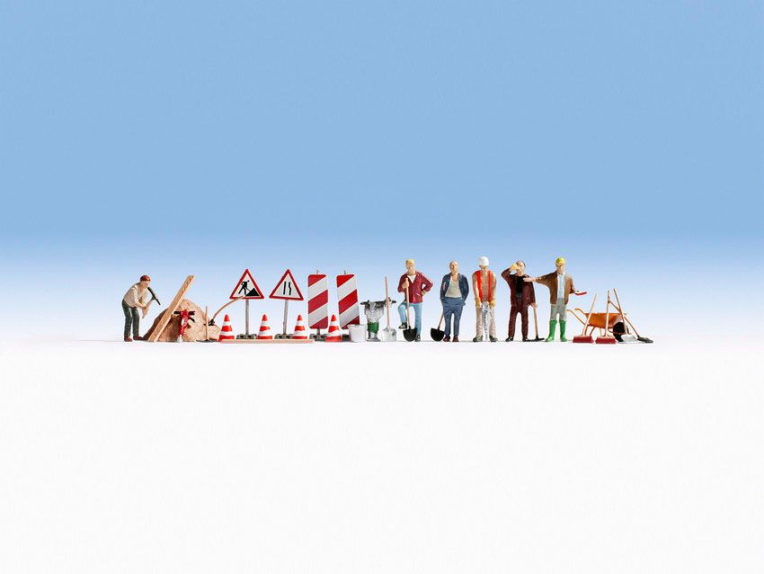 Noch 15111 - Bauarbeiter und Zubehör