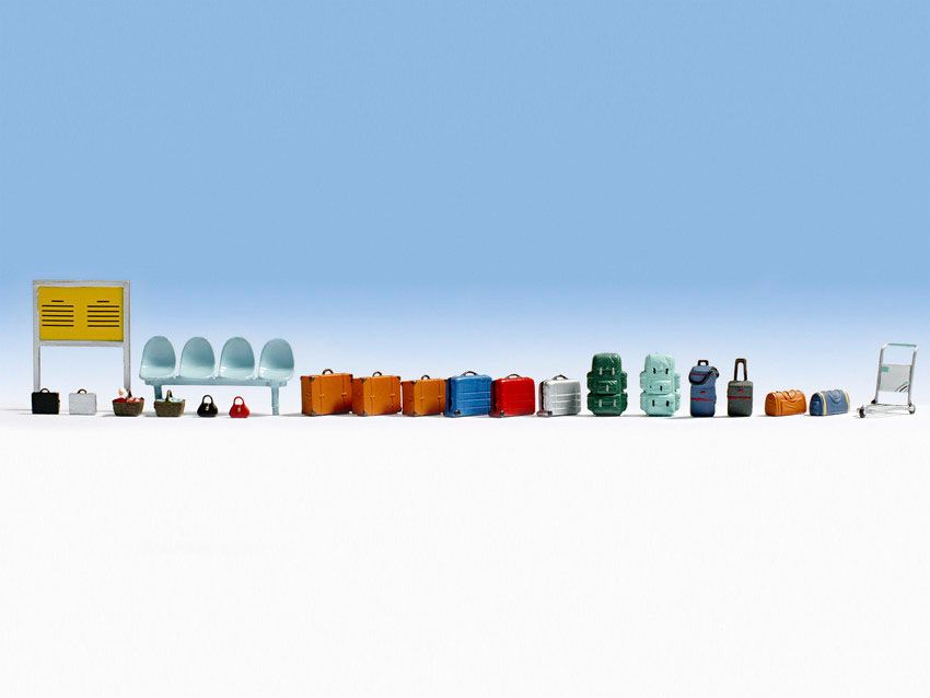 Noch 14810 - Bahnhofs-Zubehör