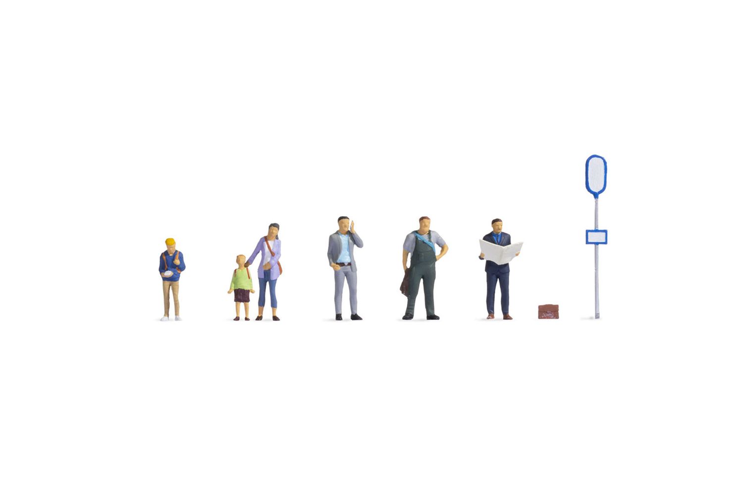 Noch 15246 - An der Bushaltestelle