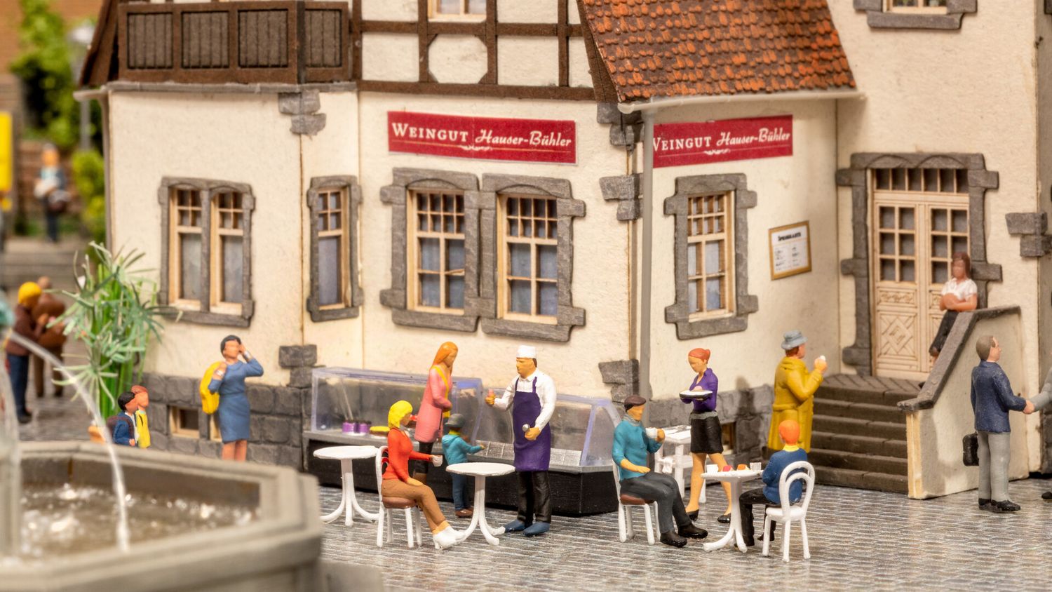 Noch 16245 - Figuren-Themenwelt &quot;Cafe&quot;