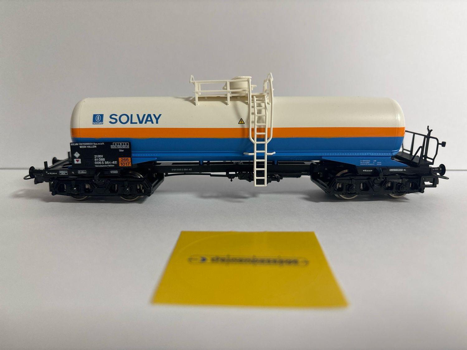 Roco 46083 - Ketelwagon &quot;Solvay&quot; ÖBB H0, III