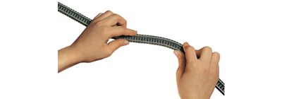 Fleischmann 9106 - Rechte rails, flexibel, 777 mm