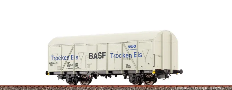 Brawa 67812 - Gesloten goederenwagon Gbs-iv253 &quot;BASF Trocken Eis&quot; DB, IV, N