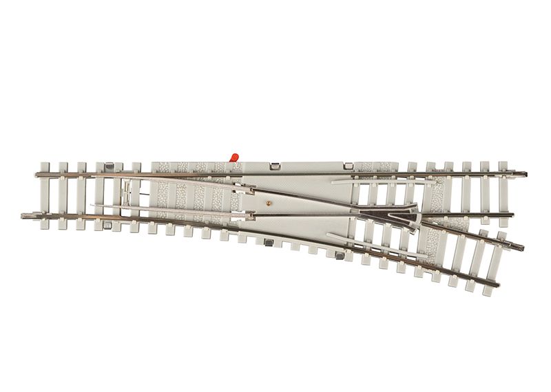 Minitrix 14538 - Linkerwissel (handmatig)  met betondwarsliggers, 112.6 mm