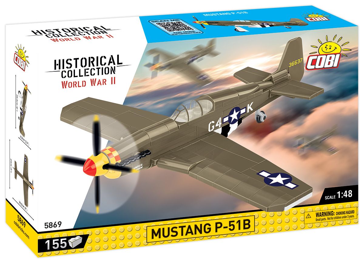 COBI 5869 - MUSTANG P-51B 158 PCS