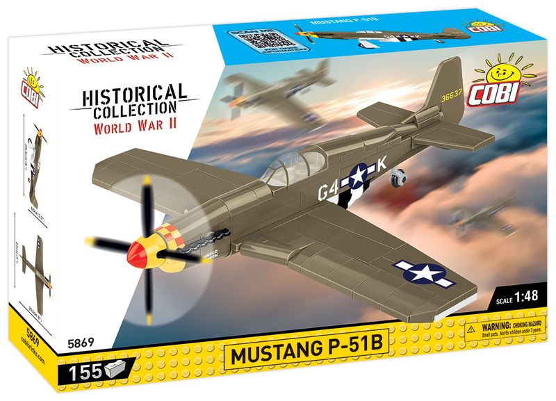 COBI 5869 - MUSTANG P-51B 158 PCS