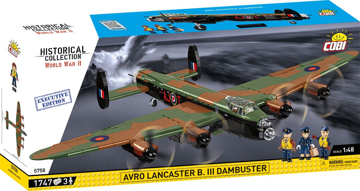 Cobi 5758 - AVRO LANCASTER BIII EXED.