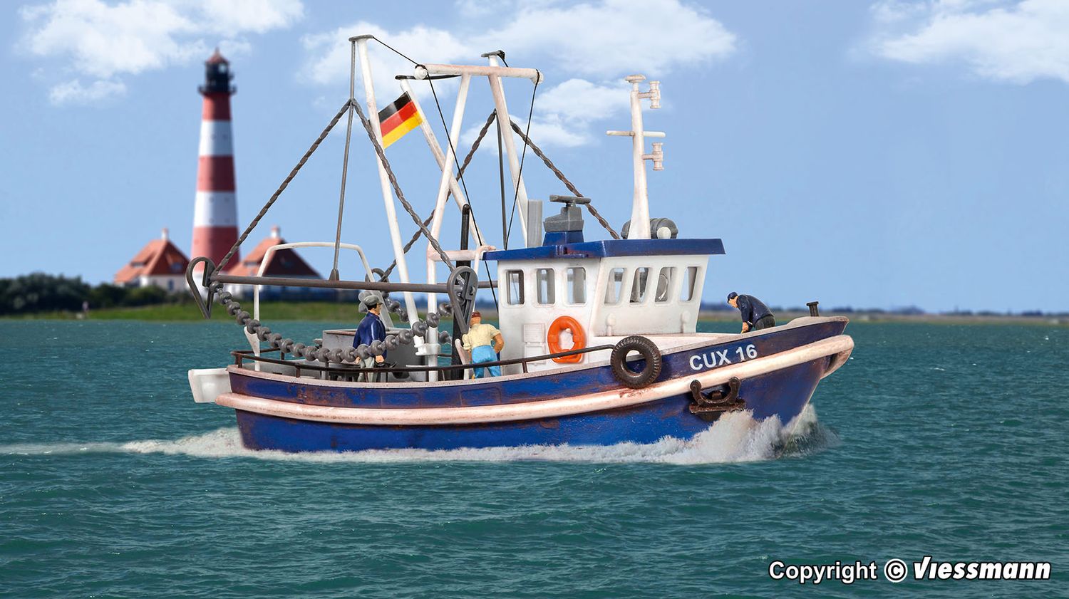 Kibri  39161 - Krabbenkotter CUX 16 H0