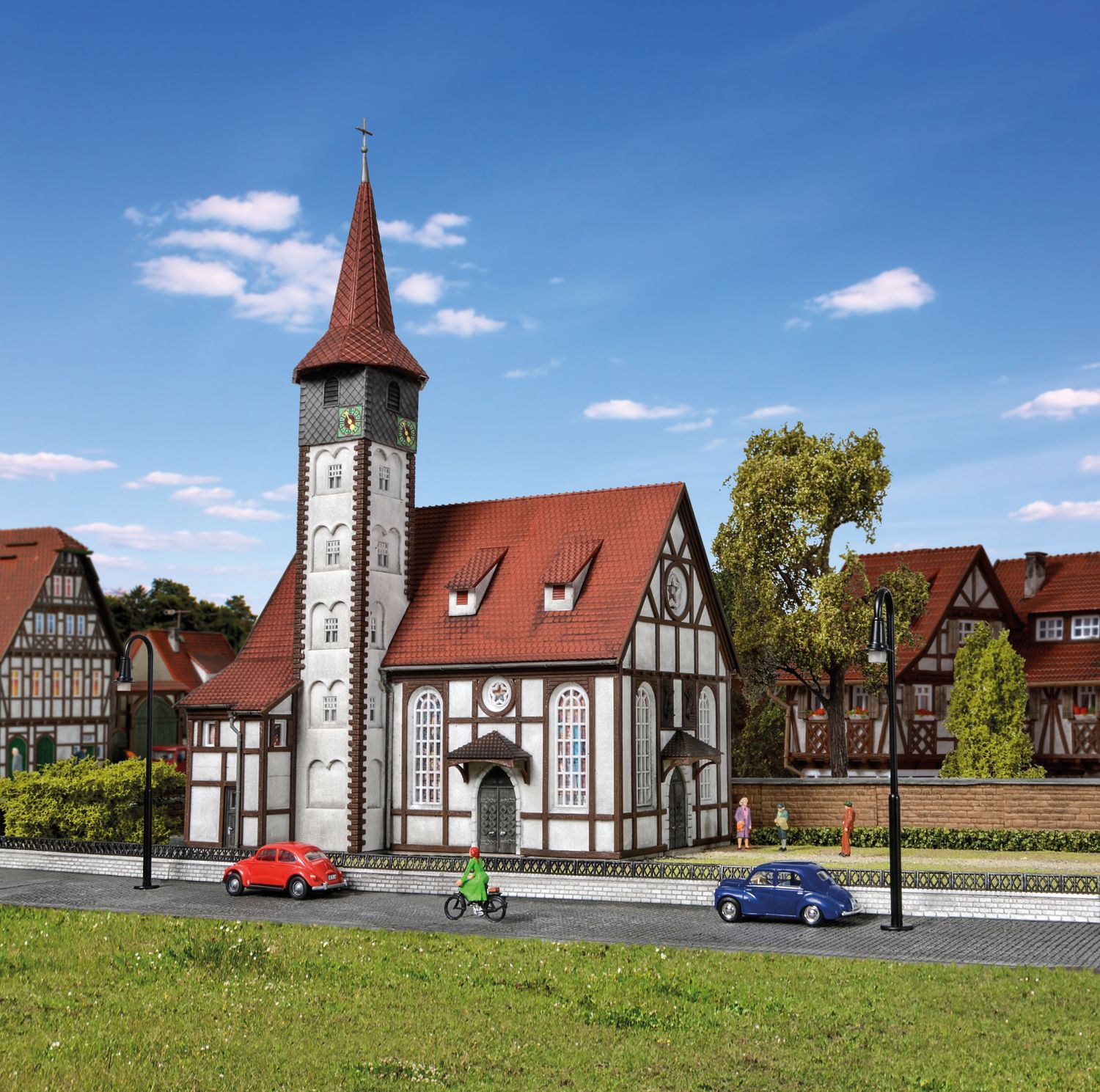 Vollmer 43768 - Vakwerkkerk Altbach  H0