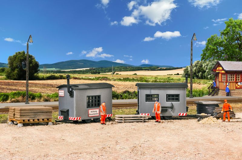 Vollmer 45722 - Bouwtrailer (2 stuks)  H0