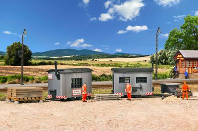 Vollmer 45722 - Bouwtrailer (2 stuks) H0