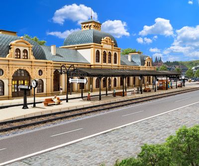 Vollmer 47504 - Perron Baden-Baden (7 delig) N