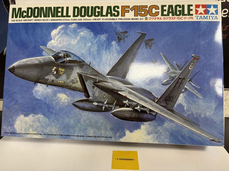 Tamiya 61029 - McDonnel Douglas F-15C Eagle 1:48