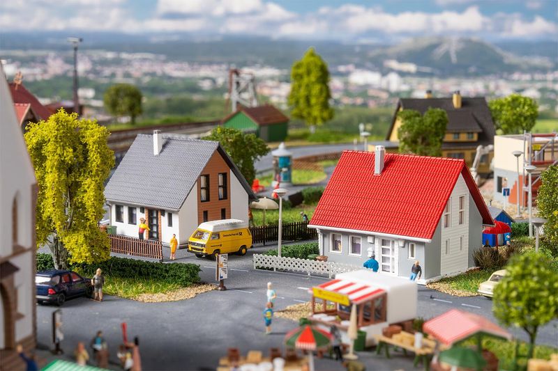 Faller 232148 - 2 Vrijstaande huizen  N