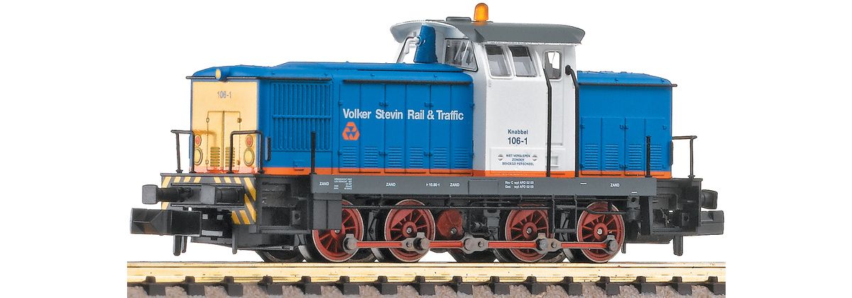 Fleischmann 722010 - Diesellokomotive 106-1 "Knabbel" der VolkerRail. N