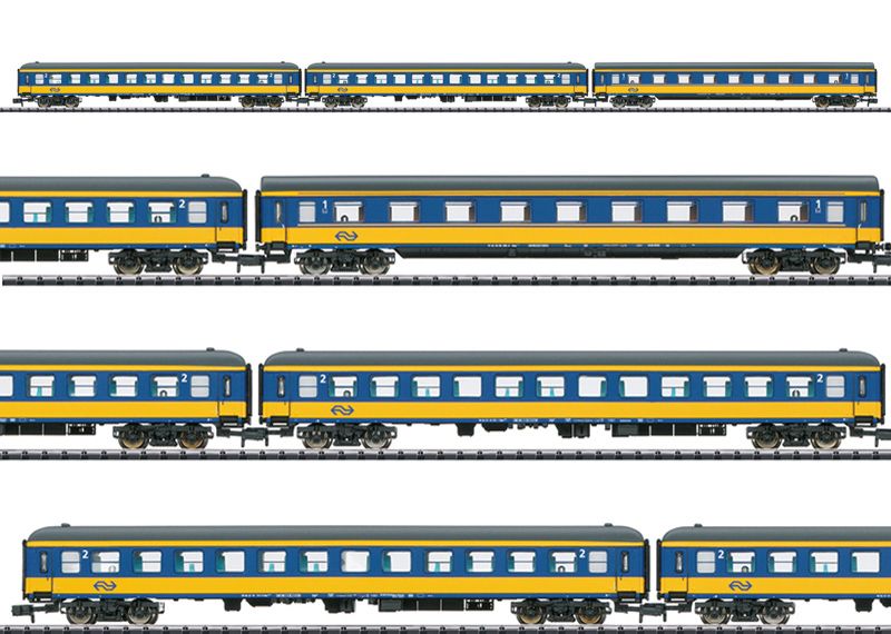 Minitrix 15547 - Schnellzug-Wagenset "ICL", set van 3 NS,  N