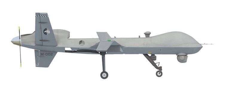 Herpa 1:72 - MQ-9A Reaper Royal Netherlands AF 306 Sqd, Leeuwarden (NL)
