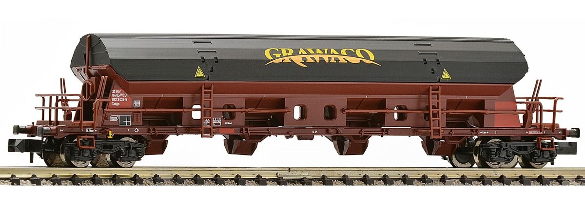 Fleischmann 845413 - Zwenkdakwagon, Type Tadgs, GRAWACO N