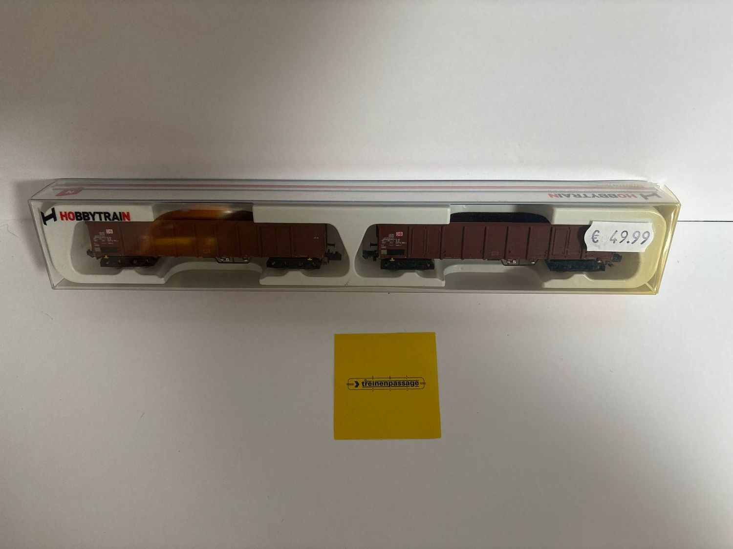 Hobbytrain H23402 - Open goederenwagon Eanos-X  052 DB DG Y-25, VI N