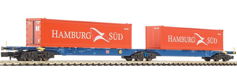 Fleischmann 825301 - Container dubbelwagon, type Sggmrs 714/715, DB AG N