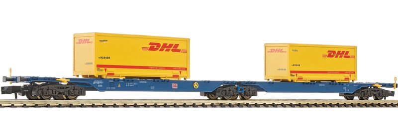 Fleischmann 825308 - Container dubbelwagon, type Sggmrs 714/715, DB AG N