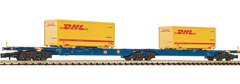 Fleischmann 825309 - Container dubbelwagon, type Sggmrs 714/715, DB AG N