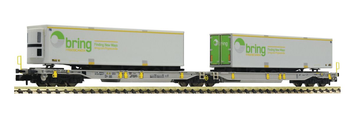 Fleischmann 825006 - Vrachtwagen dubbelwagon, AAE, "Bring" N