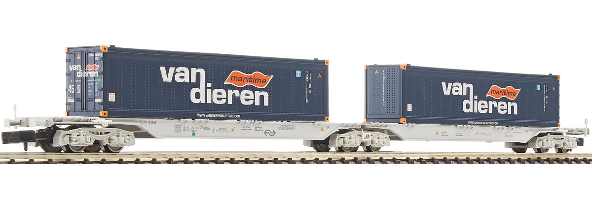 Fleischmann 825315 - Container dubbelwagon, NS N