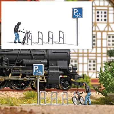 Busch 7950 - Actieset: "Fietsen diefstal" H0