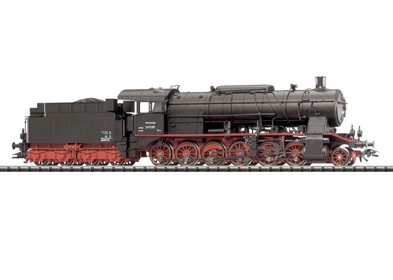 Trix 22103 - Güterzug-Dampflokomotive K.W.St.E, BR53, III MHI, H0