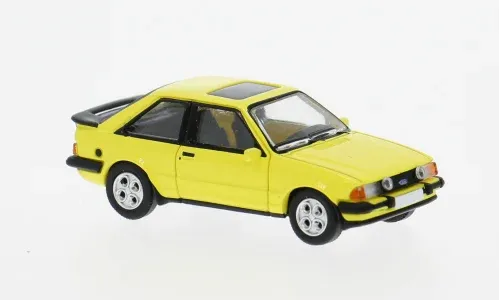 PCX  1:87 - Ford Escort MK III XR3i, geel, 1982