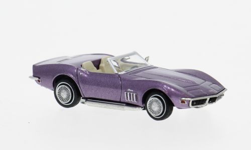 Brekina  1:87 - Chevrolet Corvette C3, violet, 1967