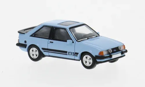 PCX  1:87 - Ford Escort MK III XR3i, fel blauw, 1982