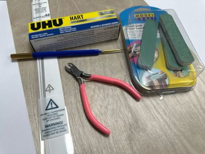 Modelbouw materialen &amp; gereedschap