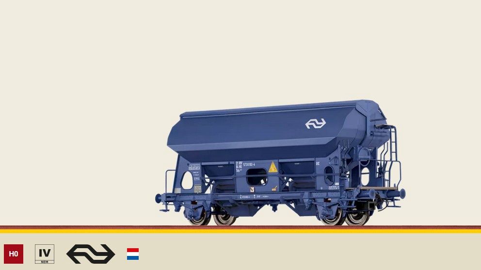 Brawa 49528 -  Gedeckter Güterwagen Tds241 NS, H0