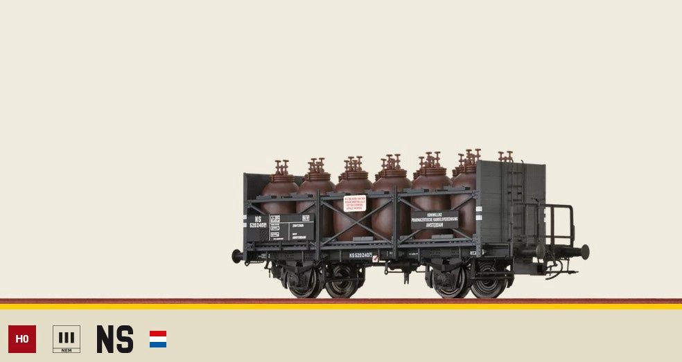 Brawa 49305 - Säuretopfwagen Z [P] NS, H0