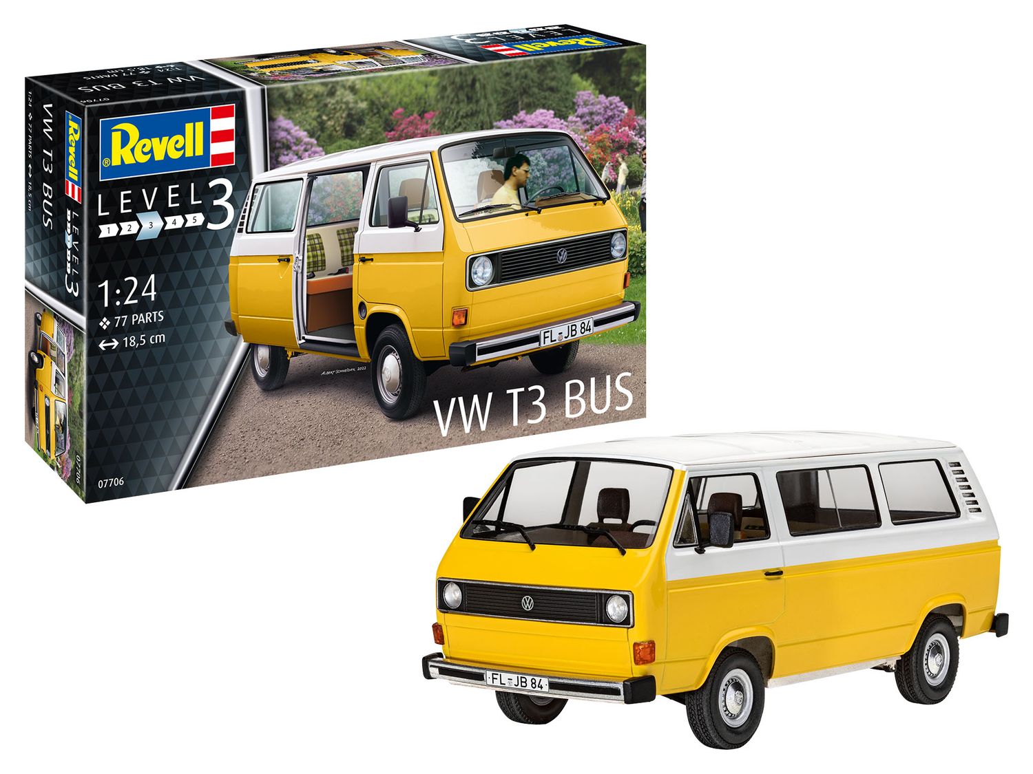 Revell 07706 - VW T3 Bus 1:25