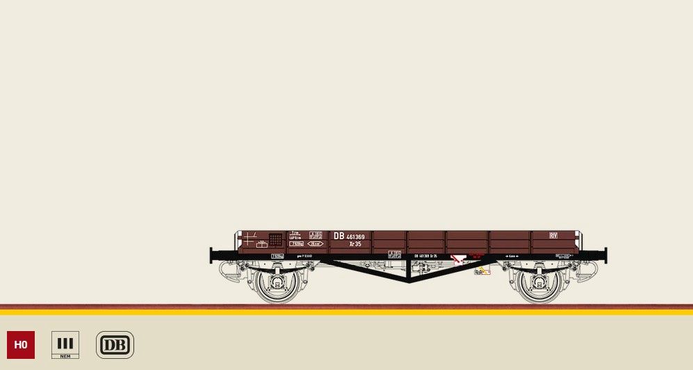 Brawa 49356 - Arbeitswagen Xr 35 DB, H0
