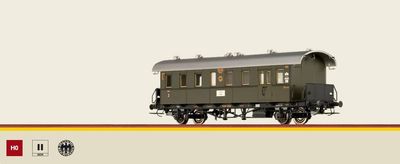Brawa 45762 - Post-/Personenwagen CPostid 21 DRG , II, H0