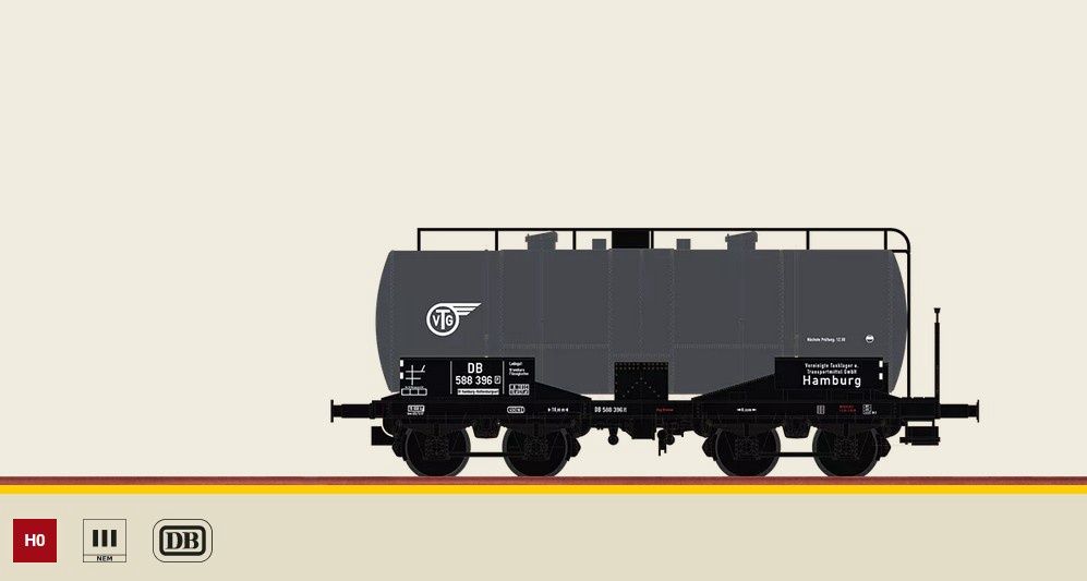 Brawa 47416 - Kesselwagen 4-achsig "VTG" DB