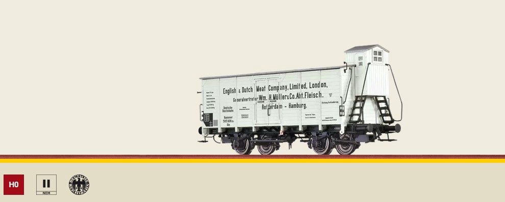 Brawa 48283 - Wärmeschutzwagen G10 DRG, H0