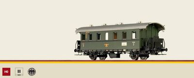 Brawa 45808 - Einheits-Nebenbahnwagen Cid 24 DRG, H0