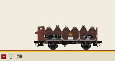 Brawa 49310 - Säuretopfwagen Z [P] "VTG" DB, H0