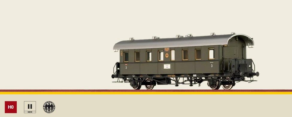 Brawa 45761 - Personenwagen Cid 21 DRG, H0