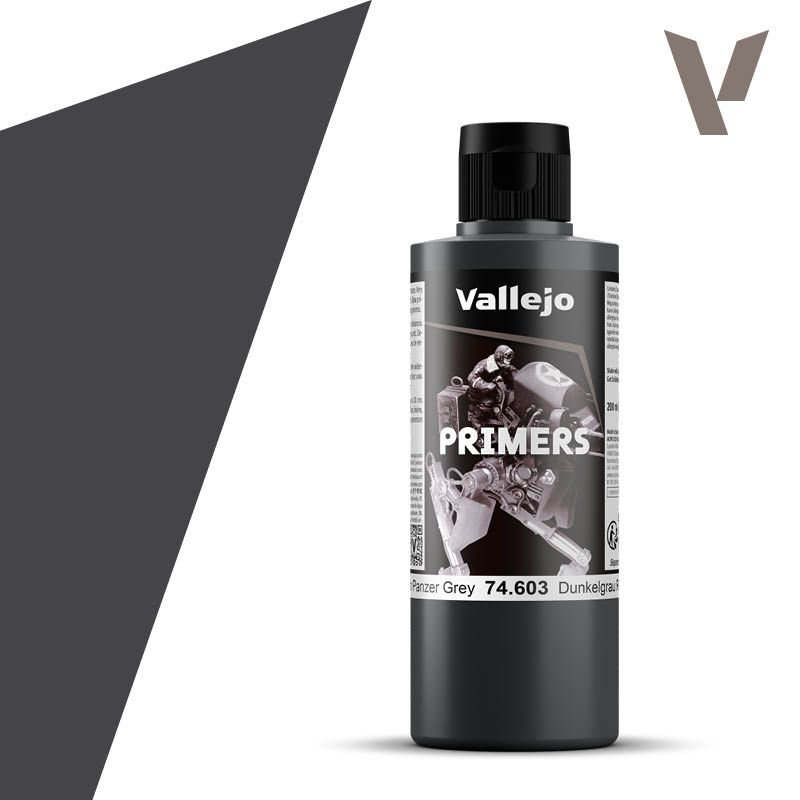 Vallejo 74.603 - PRIMER | Panzer Grey 200 ml
