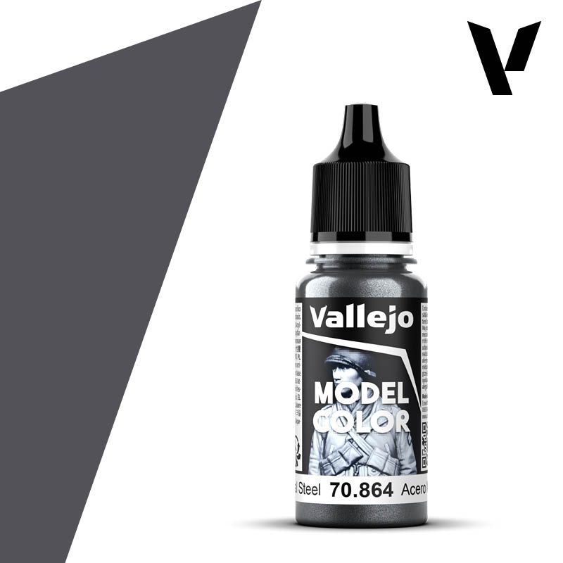 Vallejo 70.864 - Model Color | Natural Steel