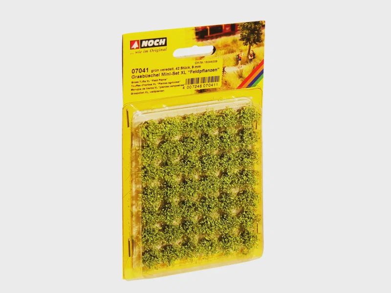 Noch 07041 - Grasbüschel Mini-Set XL “Feldpflanzen”