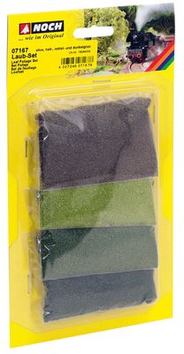 Noch 07167 - Bladmateriaalset, 4 groentinten