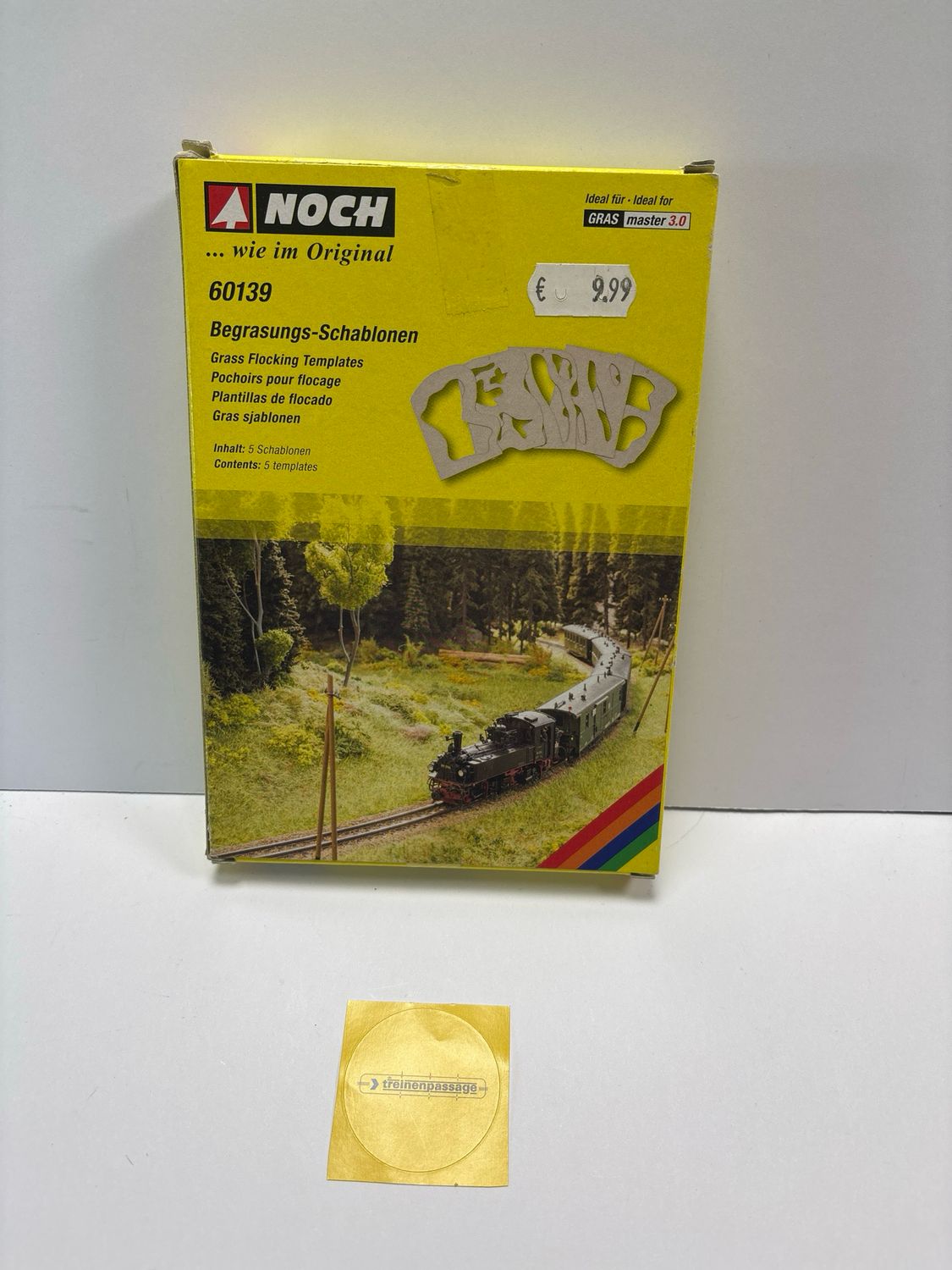 Noch 60139 - Gras sjablonen